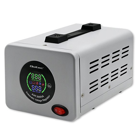 СТАБІЛІЗАТОР НАПРУГИ QOLTEC АВТОМАТИЧНИЙ AVR 3000VA